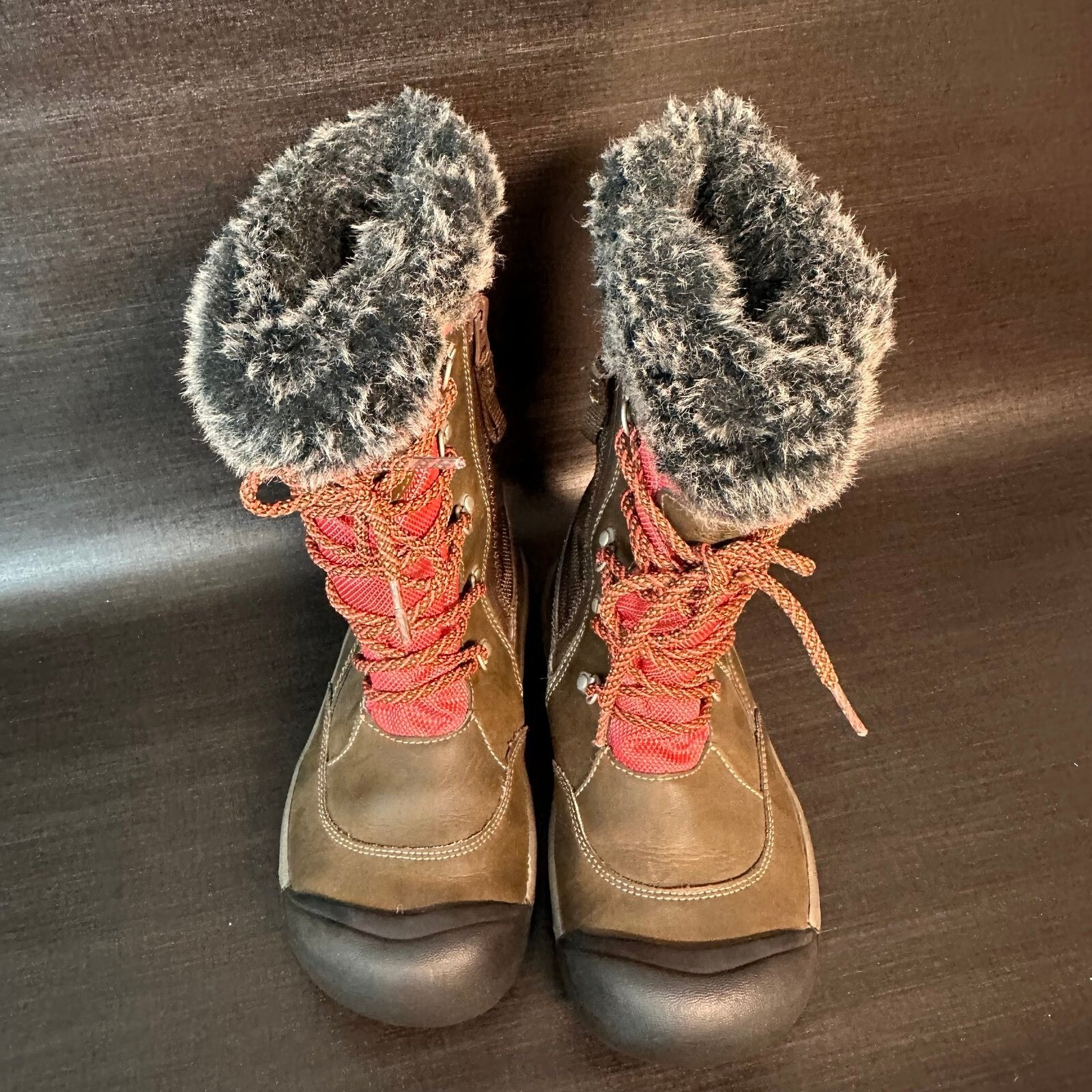 Stivali Keen Kelsey bambini giovani taglia 4 impermeabili outdoor escursionismo invernali isolati