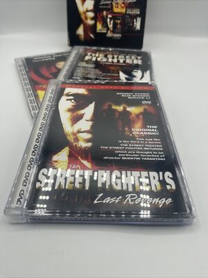 ストリートファイターIIVDVD BOX sonny chiba street fighter 3 Dvd Collectors Box Set Cult