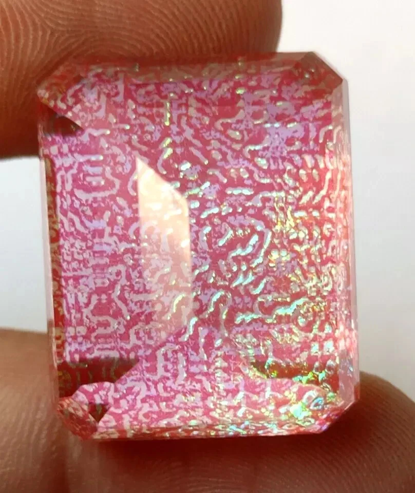 83.70 Ct. Large Monarch Fire Opel Emerald Cut Loose Gemstone @Best Price Offer - Image 4 of 4