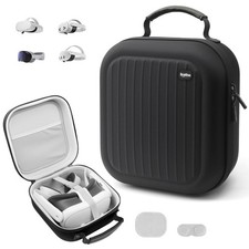 Hard Carrying Case with Meta Quest 3S/Quest 3/Quest 2/Vision , Portable VR Ga...
