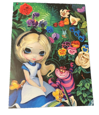 Jasmine Becket-Griffith Alice In The Garden Postcard