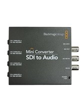 Blackmagic Design Mini Converter SDI to Audio, No Power Supply No Accessories