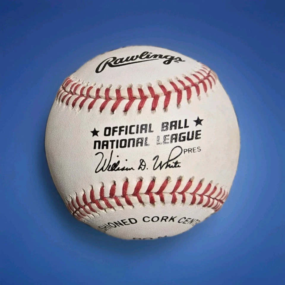 Rick Monday Autographed Baseball Los Angeles Dodgers WITH CASE Chicago Cubs MLB - Image 4 of 4