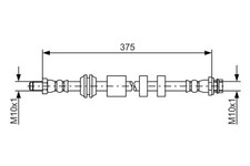 Flexible de frein Volvo V70