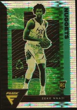 2020-21 Panini Flux Pulsar Silver Prizm #247 Zeke Nnaji