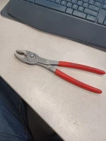 Knipex 10 in. Chrome Vanadium Steel TwinGrip Slip Joint Pliers 8201250