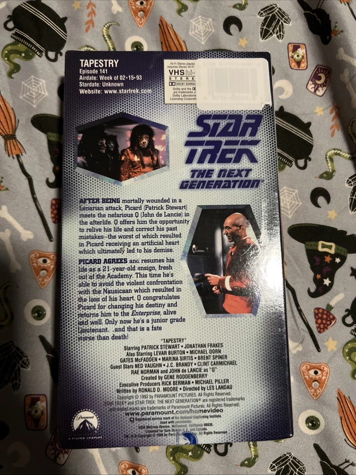 Star Trek The Next Generation: Tapestry VHS New sealed - Image 2 of 3