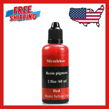 Red Epoxy Resin Color Dye Colorant Liquid Epoxy Resin Pigment60mlTranslucent