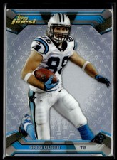 2013 Finest Refractor Greg Olsen Carolina Panthers #62