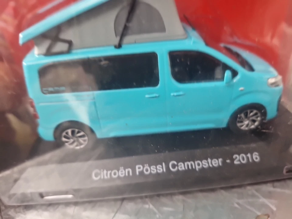 CAMPING CAR CITROEN POSSi CAMPSTER 2016 IXO PRESSE 1:43 - Photo 4/4