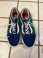 VANS Old Skool Yacht Club unisex mens 10. Suede Canvas Multicolor   