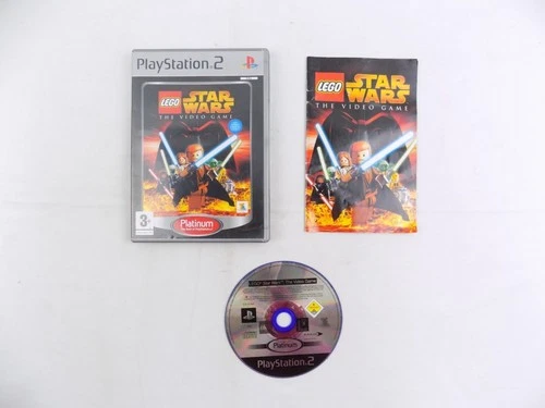 Mint Disc Playstation 2 Ps2 Platinum Lego Star Wars The Video Game - Inc Manual