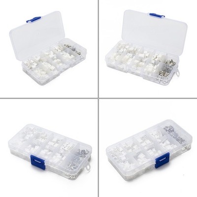 250pcs for 2 Pin 3 Pin 4 Pin Terminal Housing PCB-Header Connector Wire for