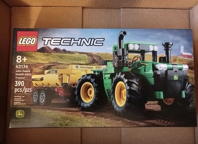 LEGO TECHNIC: John Deere 9620R 4WD Tractor (42136) Brand New Sealed Retired