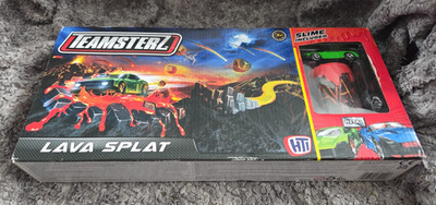 Teamsterz Lava Splat - Auto Set und Schleim inklusive HTI Metall Fahrzeug Kinder Spiel