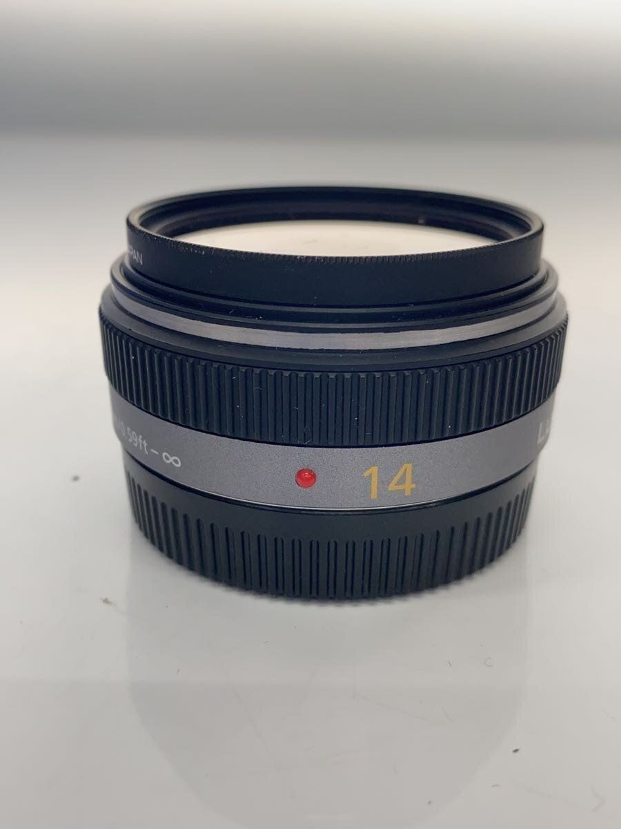 Panasonic LUMIX G 14mm F2.5 Ⅱ　H-H014A Panasonic Lens Lumix G 14mm f2.5 II ASPH. H-H014A-K [Black] Used