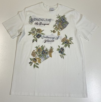 Vintage Floral Bouquet T Shirt Sz XL KWBL Glitter Grandma Cottagecore USA 90s