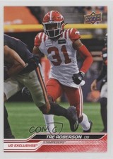 2024 Upper Deck CFL Exclusives /100 Tre Roberson #61 1qh9