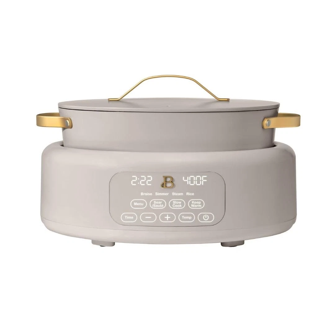 Beautiful 10-in-1 6-Qt Programmable Multi-Cooker with Oven-Safe Pot & 7 Presets
Opens in a new windo
