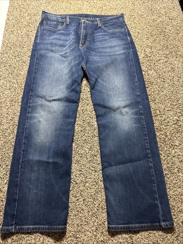 LEVI'S 569 LOOSE STRAIGHT MEN'S JEANS SIZE 34X32 - Picture 3 of 4
