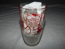 Vintage Davy Crockett Juice Glass Hazel Atlas NICE