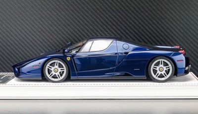 Ferrari Enzo (Gloss Metallic Dark Blue) [Davis & Giovanni] 1:18