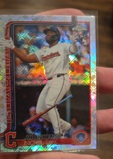 2025 Topps Chrome Logofractor Edition - Jhonkensy Noel, Jhonkensy Noel #291 (RC)