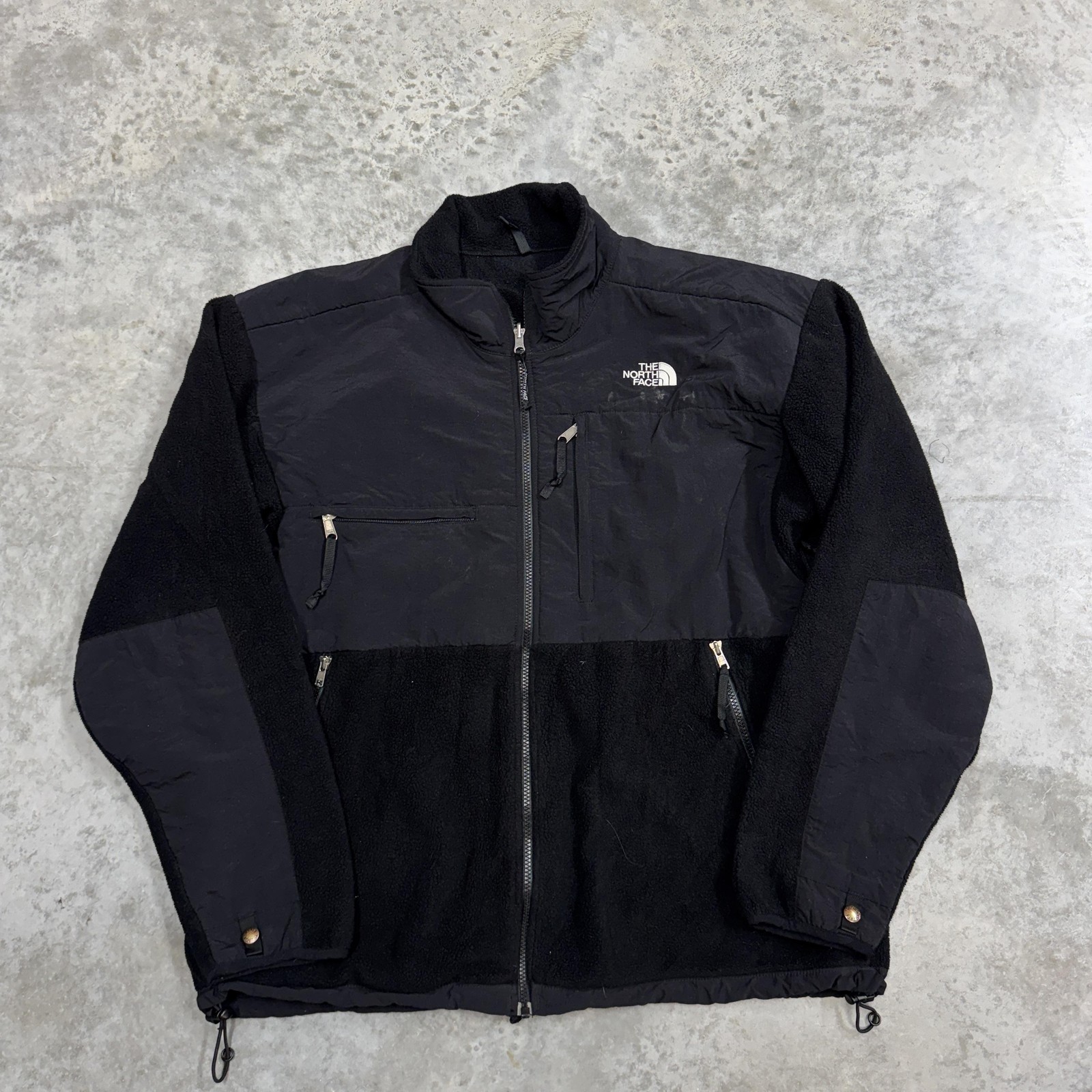 The North Face Jacket Mens XL Black Denali Fleece Softshell Full Zip Outdoor