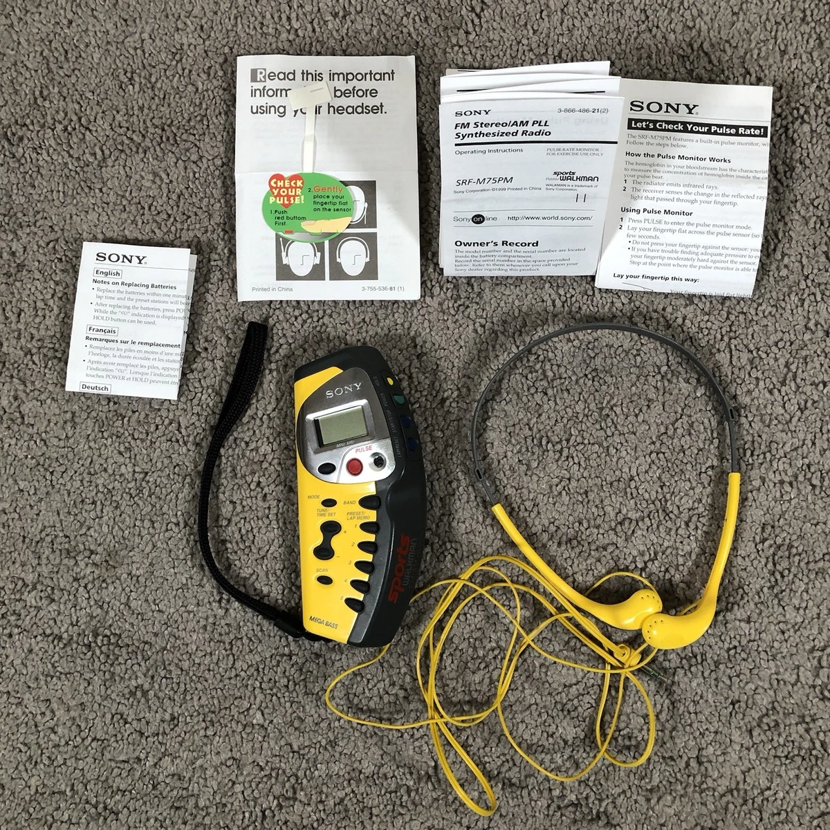 sony sports radio products for sale | eBay