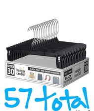 57 Hangers In Total Various Sizes