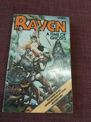 A TIME OF GHOSTS. RICHARD KIRK. RAVEN #2. ACE BOOKS 1978 1st Edition