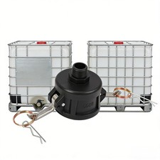 For 275 330 Gallon IBC Tote 2" NPT to 3/4" Garden Hose Adapter New