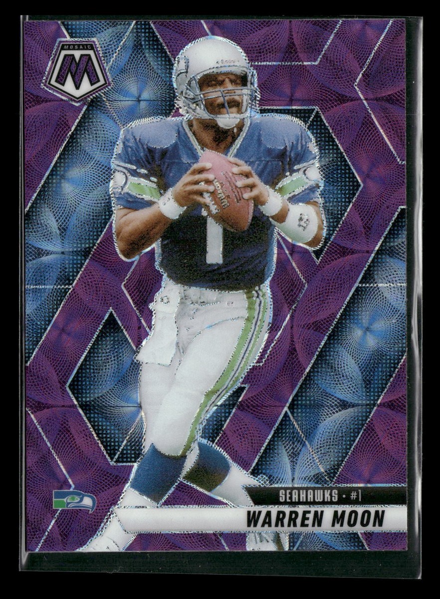 2025 Panini Mosaic #32 Warren Moon Scope Purple | eBay