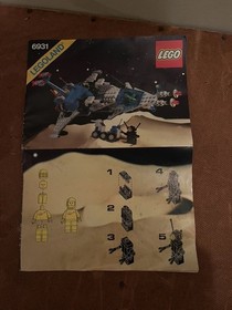 LEGO Vintage 1985 FX Star Patroller Set 6931 with Original Instruction Manual
