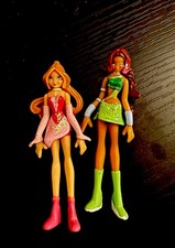 Winx Club Figuren Bloom & Aisha Layla Konvolut Mini Figuren Original 2000er