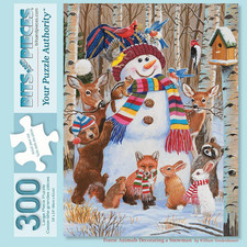   300 Piece Jigsaw Puzzle for Adults   Forest Animals