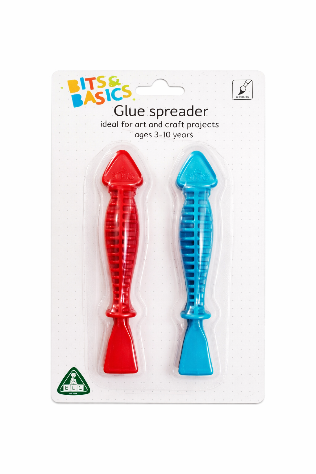 Plastic PVA Glue Spreaders 4 Pack Craft Spatulas Adhesive Applicators