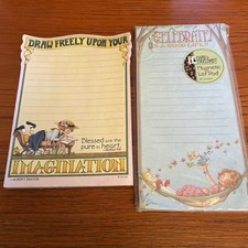 Mary Engelbreit Notepad CELEBRATE Magnetic & Draw Upon Your Imagination