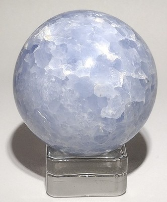 Natural Blue Kyanite Sphere 49.9mm 178g Polished Crystal Ball Exact Item (03)