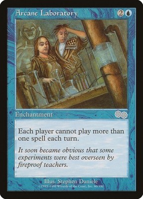Arcane Laboratory - Normal LP MTG Urza's Saga