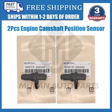 2Pcs 90919-05060 Engine Camshaft Position Sensor For 05-20 Toyota & Lexus OEM