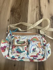 Lily Bloom Birds Floral Crossbody Bag