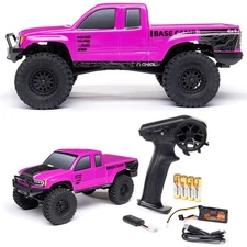 Axial AXI-1219T3 1/24 SCX24 Base Camp 4WD Rock Crawler Brushed RTR Pink