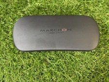 Marchon Airlock Eyeglass Frames Rimless 51-18-140 Black Silver Glasses