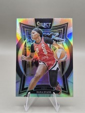 2025 Panini Select WNBA - Dana Evans #1 Concourse Level Silver Prizm Aces 