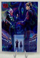 2025 Topps Star Wars Chrome Galaxy Loyalty Means Everything Magenta Lava 019/250