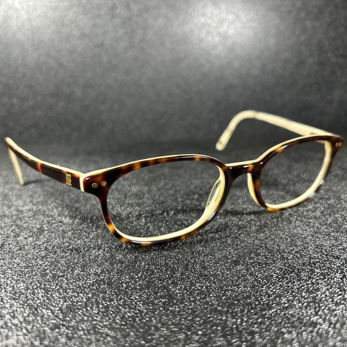 Liz Claiborne Frames Vintage made in Italy metal frames gold tone 53[]17 125 Liz Claiborne Gold Metal Eyeglass Frames for sale | eBay main image 4