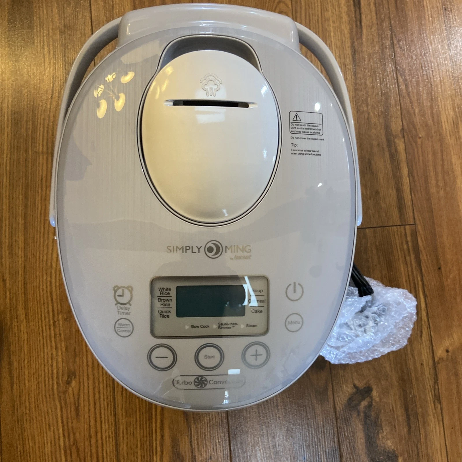 Aroma Simply Ming Rice Cooker ARC-6506G, Pre-Owned