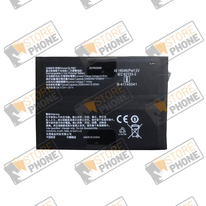 Batterie Realme GT Neo 2 et GT2 Pro BLP887 de remplacement pour smartphone