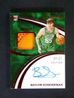 Baylor Scheierman 2024-25 Immaculate RC Rookie Auto Sneaker Swatch Patch 24/25